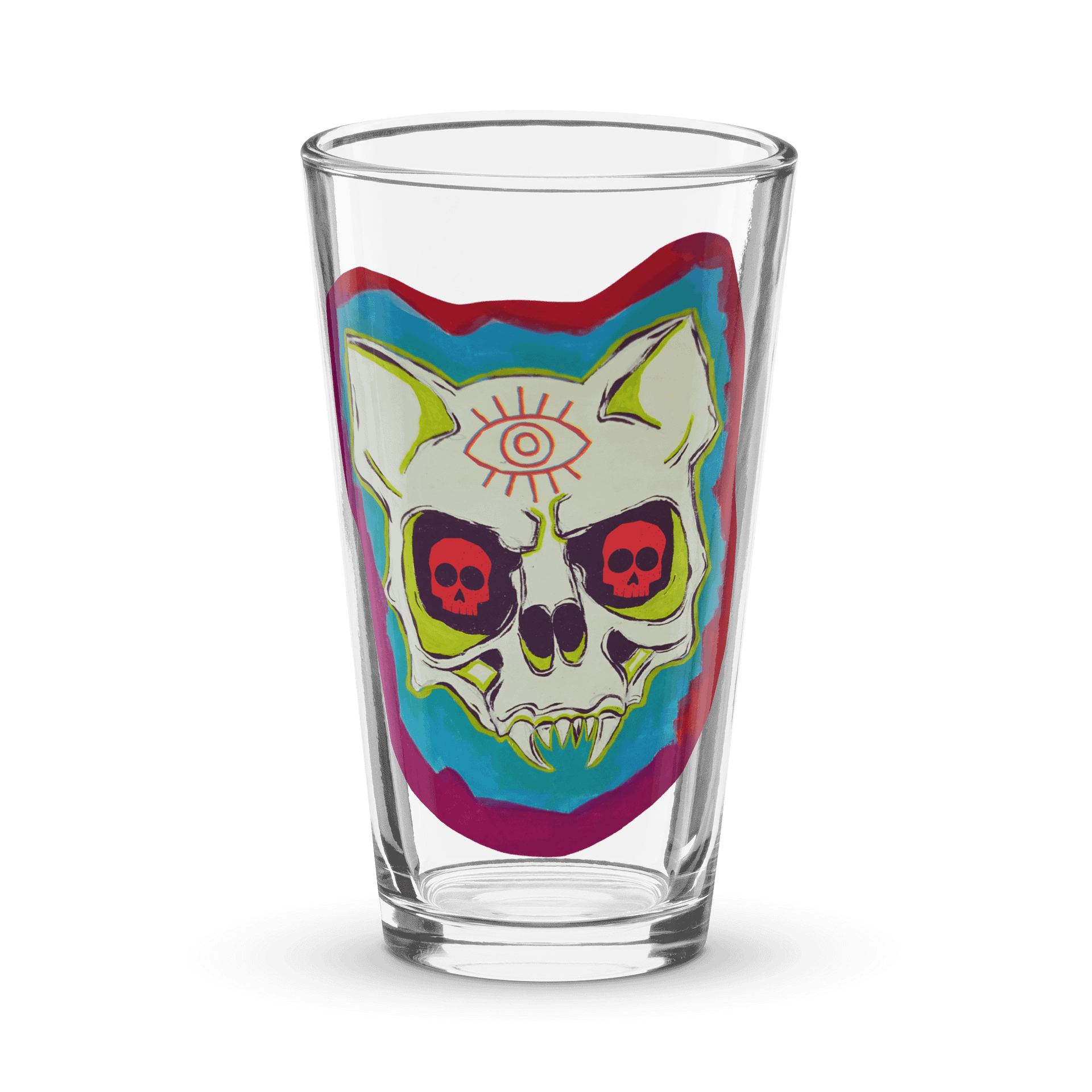 Kitty Skull Glass product image (1)