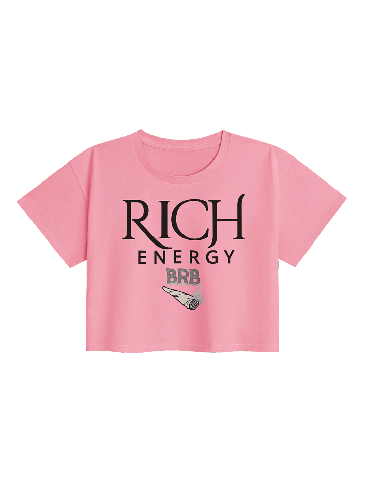 Rich Energy” Statement Crop Top product image (1)