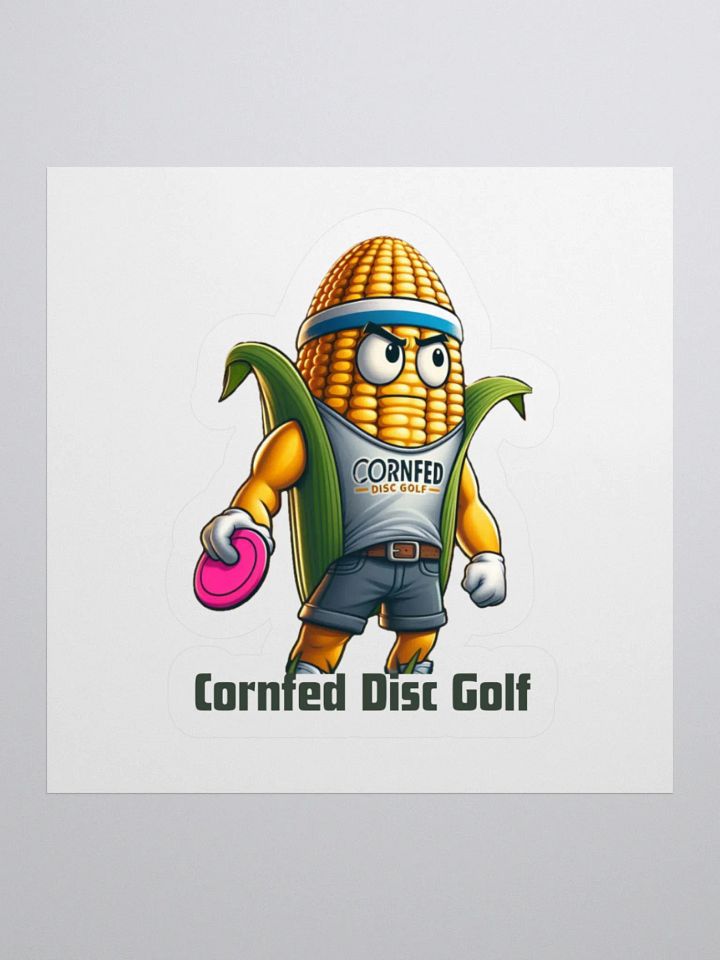 Cornfed Disc Golf Sticker product image (1)