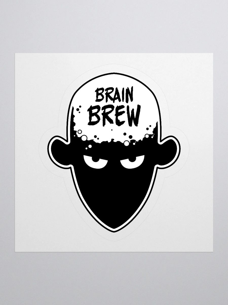 Brain Brew Student Coffee Lover Sticker product image (1)