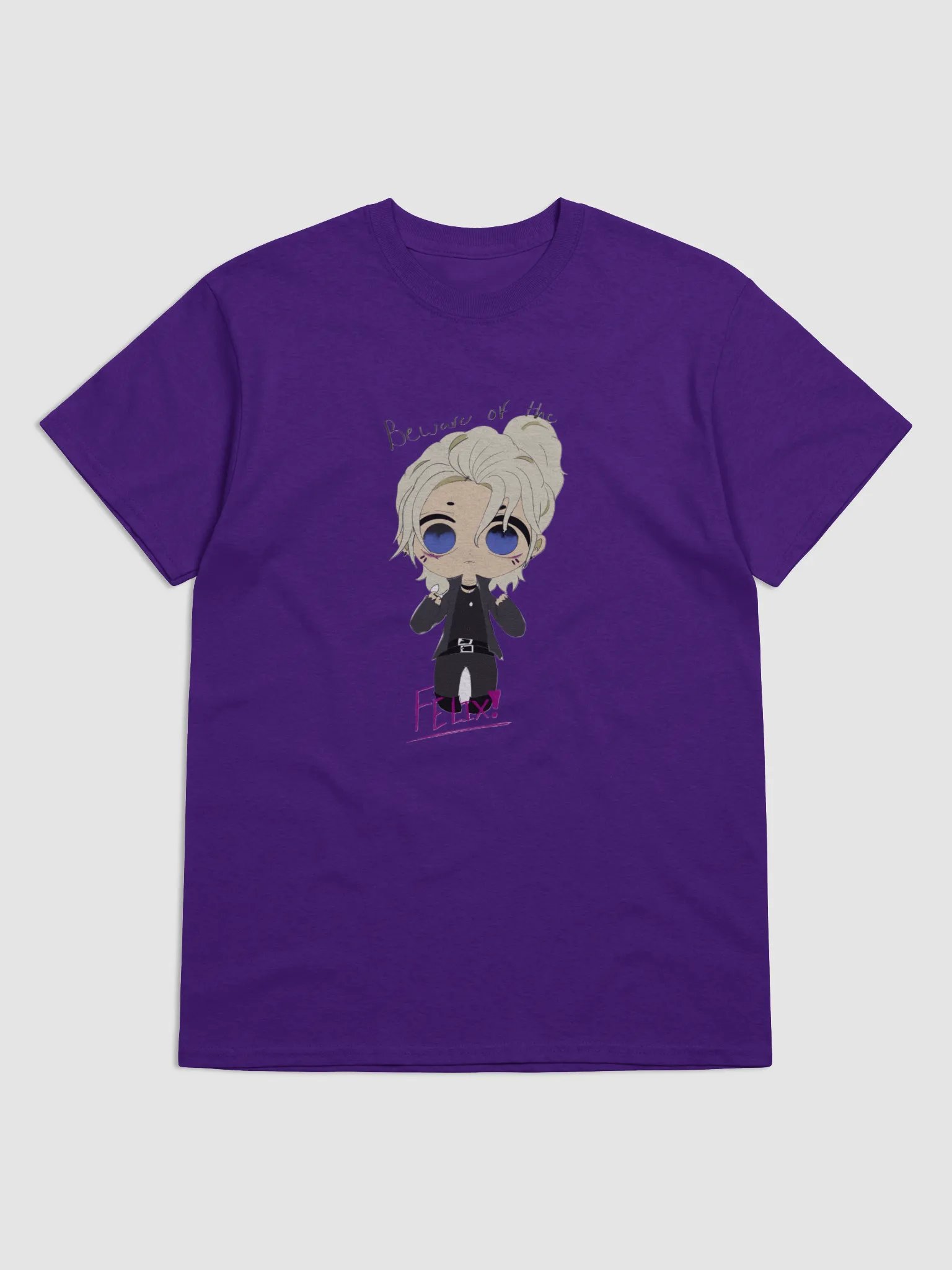 Beware of Felix! Chibi Character T-Shirt product image (2)