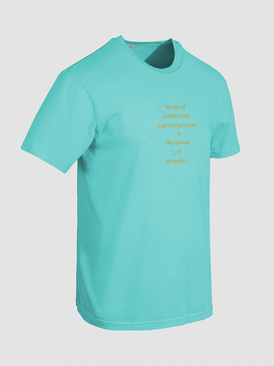 Cosmic Journey Golden Quote T-Shirt product image (7)