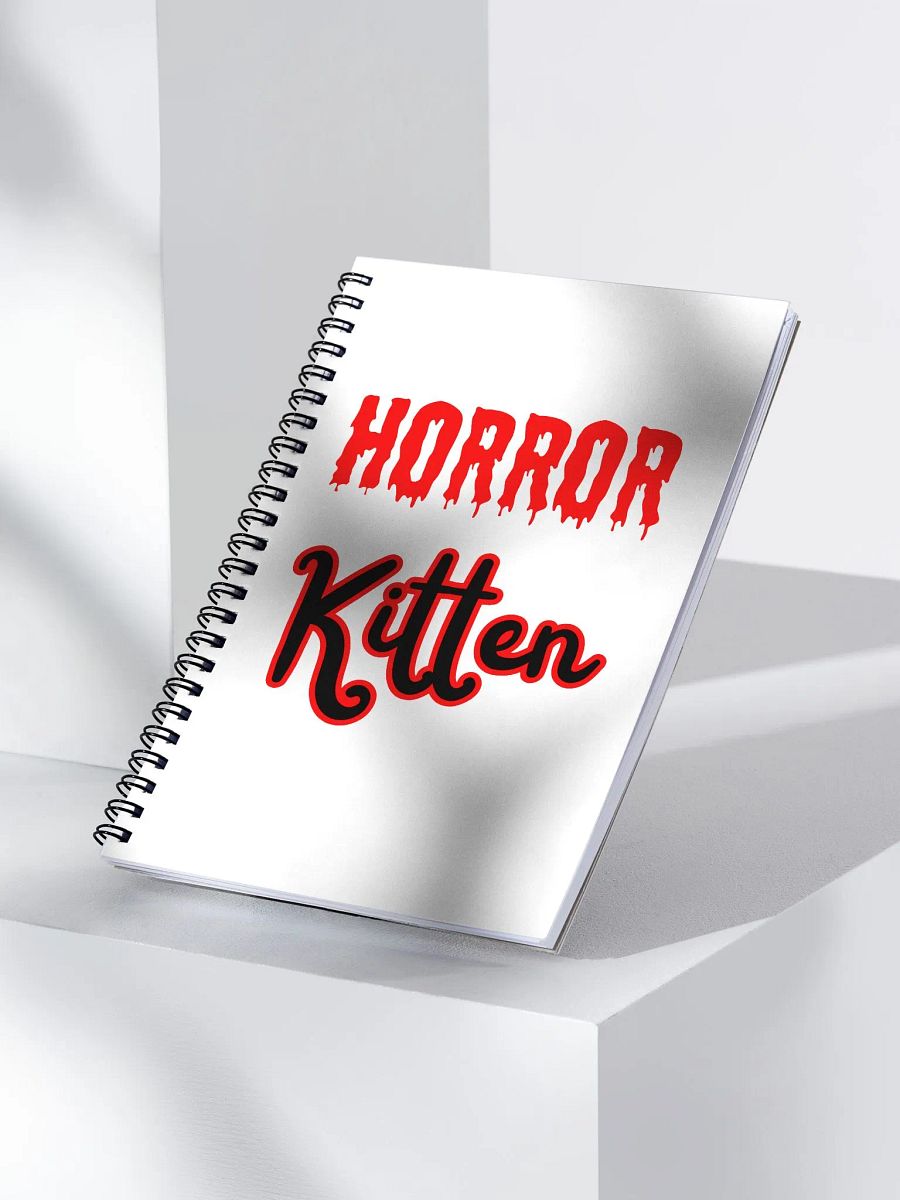 Horror Kitten Spiral Notebook product image (3)