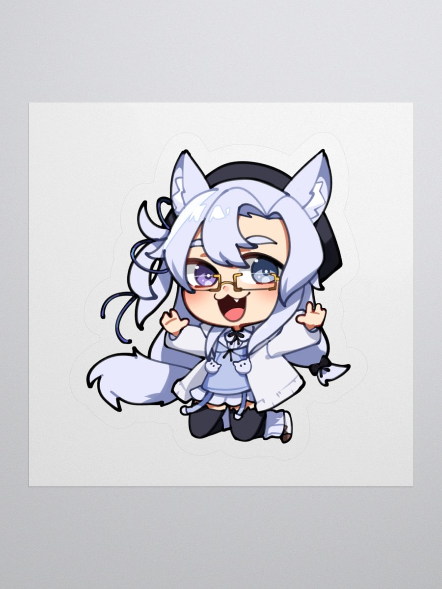 [xrez] Chibi Sticker (3" x 3") product image (1)