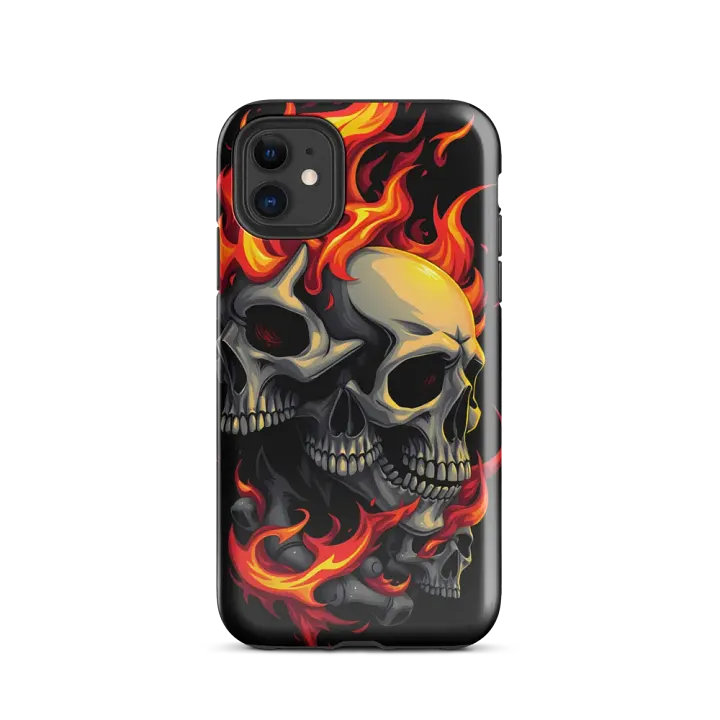 Inferno Skulls iPhone® Tough Case product image (2)