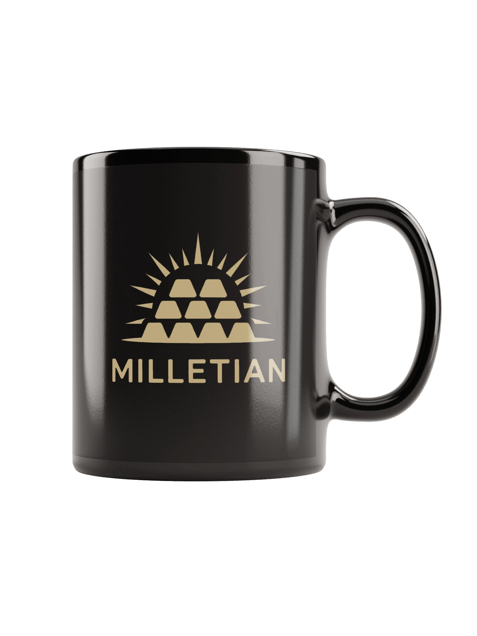 Gold Life Milletian Black Mug product image (2)