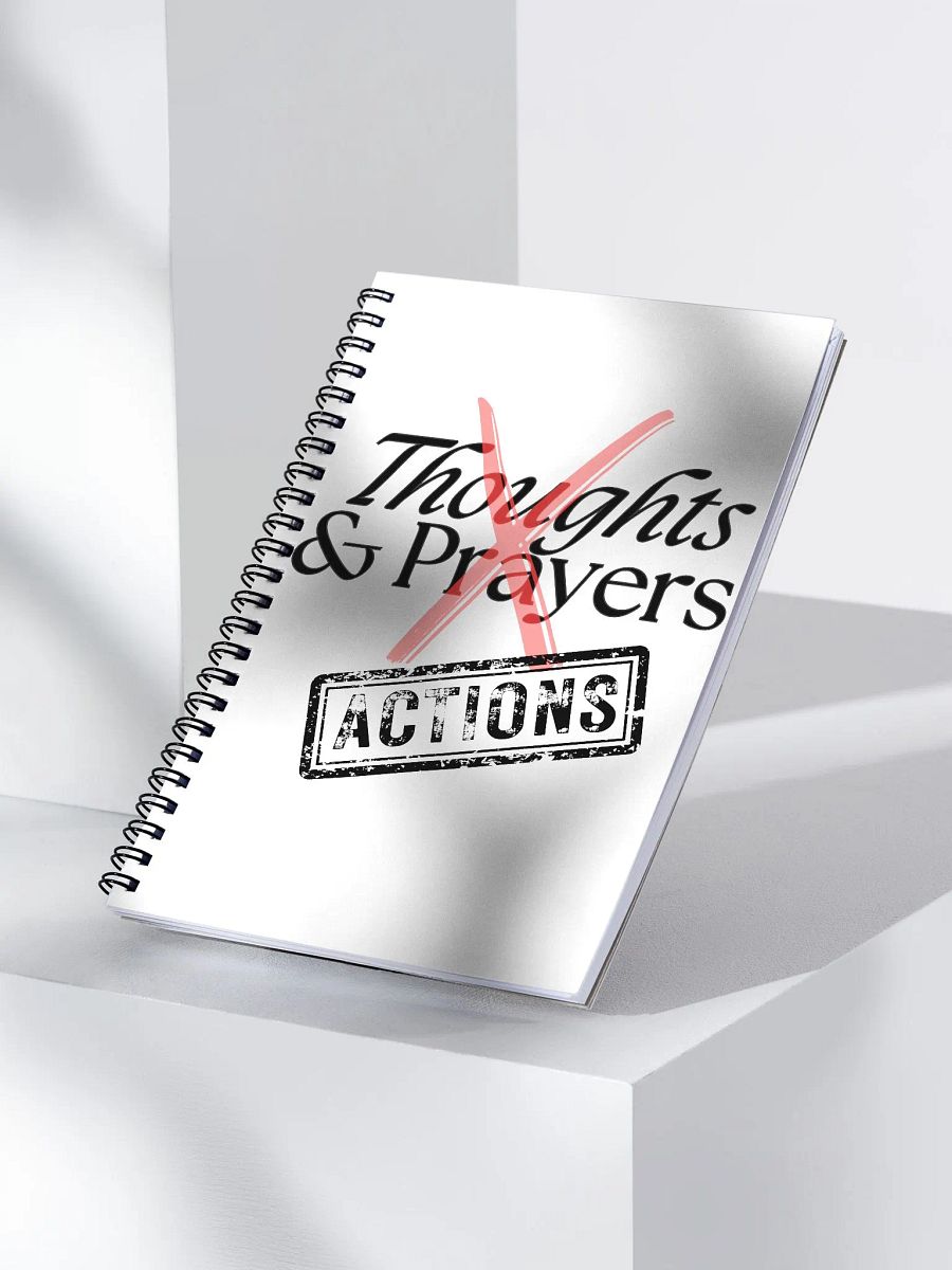 No More Thoughts & Prayers Notebook product image (3)
