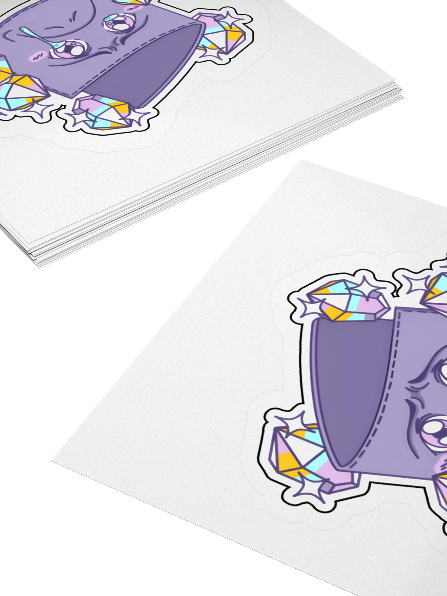 Sad Wallet-Kun Sticker product image (7)