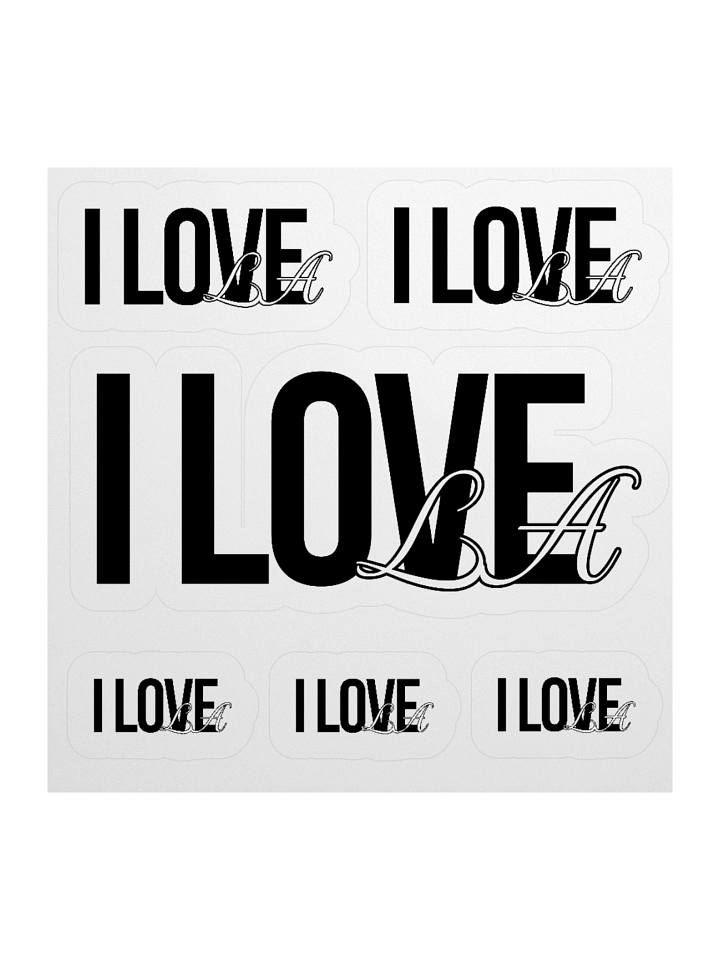LA LOVE 2.0 Stickers product image (1)