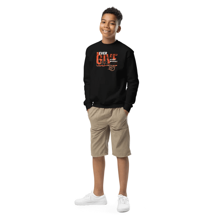Utah Blaze Kids Crew Sweater by Gildan product image (1)