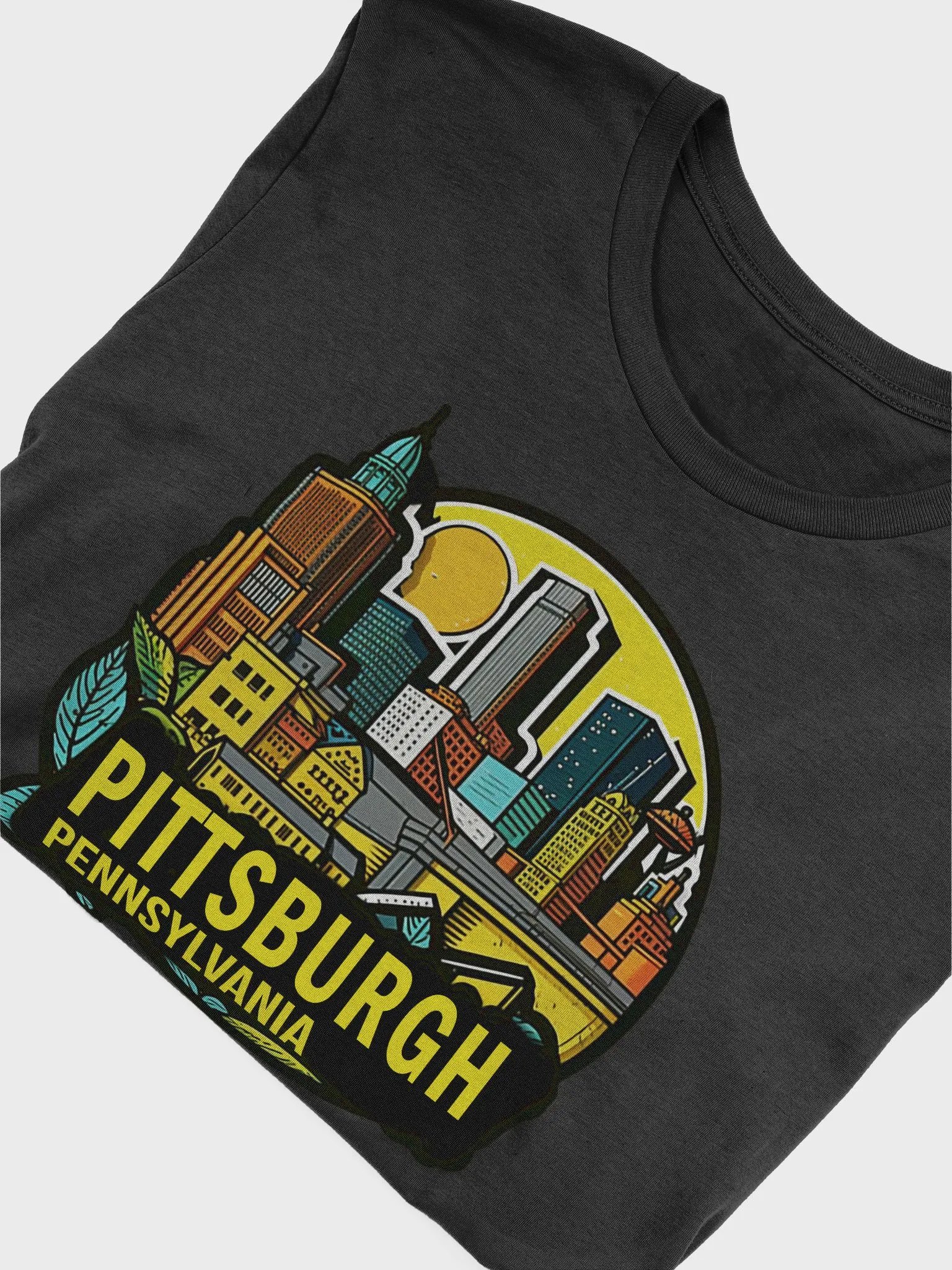 Steel City Pride: Pittsburgh Skyline Tee product image (34)