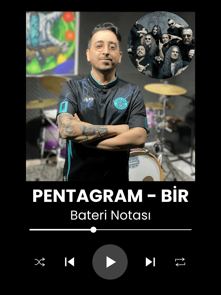 Pentagram - Bir Bateri Notası product image (1)