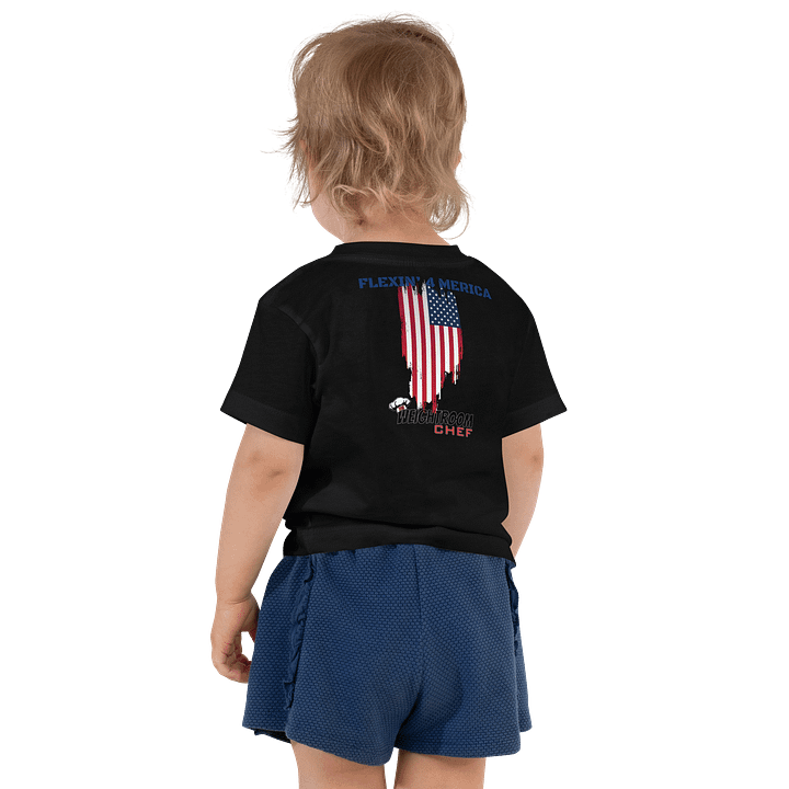 💪 FLEXIN’ 4 MERICA 🇺🇸 – LIMITED EDITION TODDLER TEE product image (2)