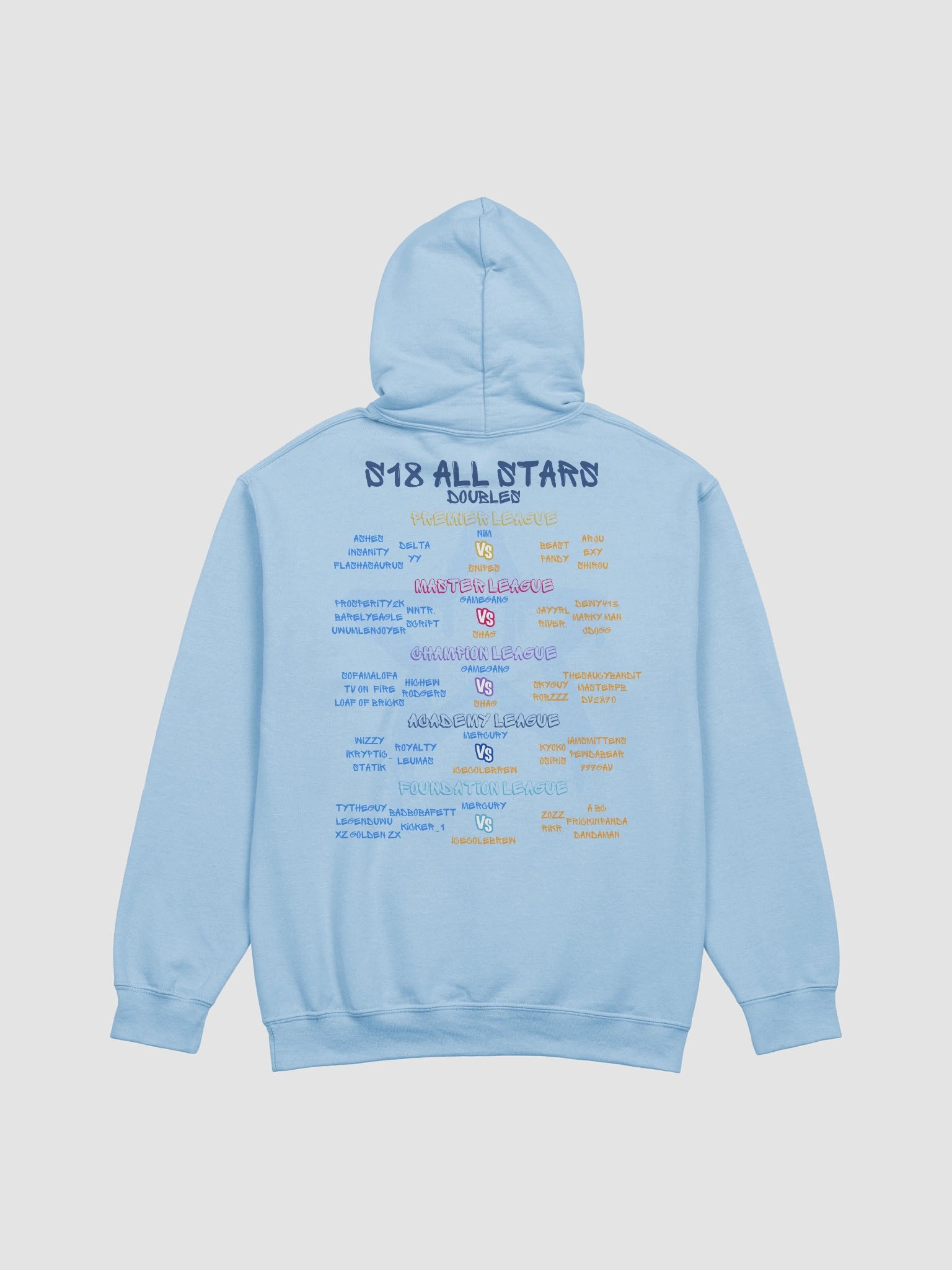 S18 DOUBLES - All Star Hoodie product image (11)