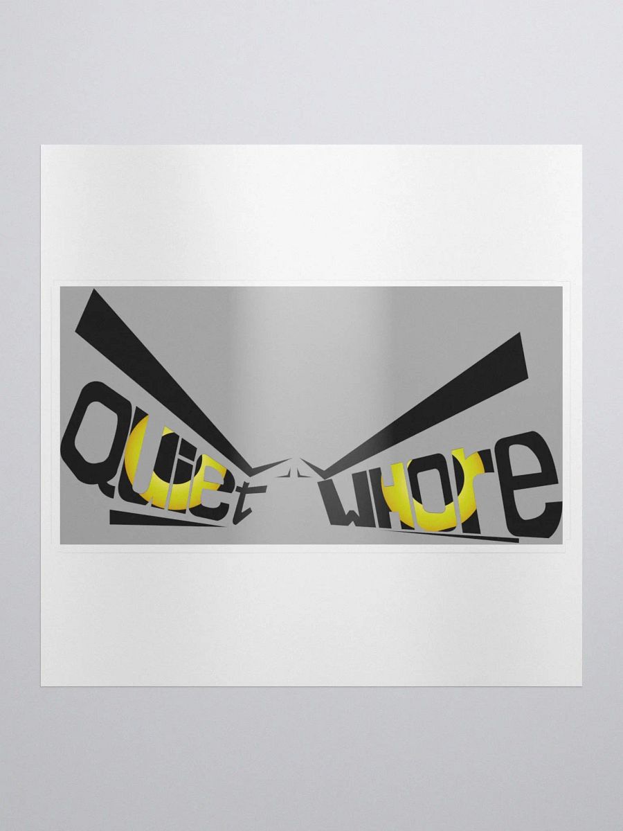 Quiet Whore Sticker product image (1)
