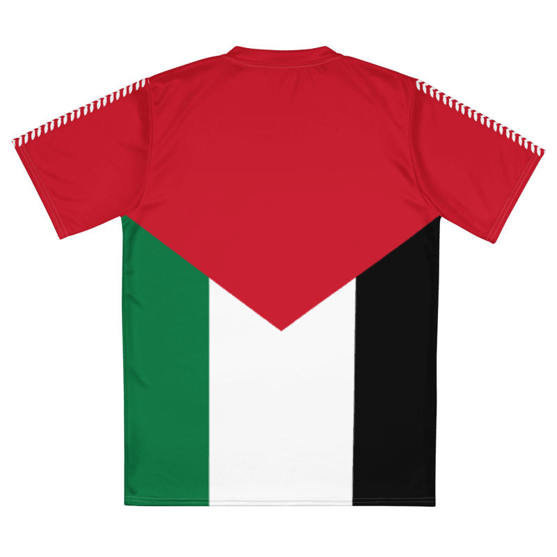 Palestine Flag Olive Vine Short Sleeve Jersey product image (2)