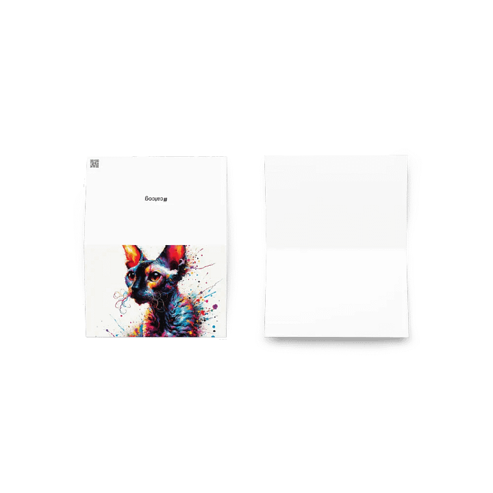Greeting Card: Cornish Rex product image (2)