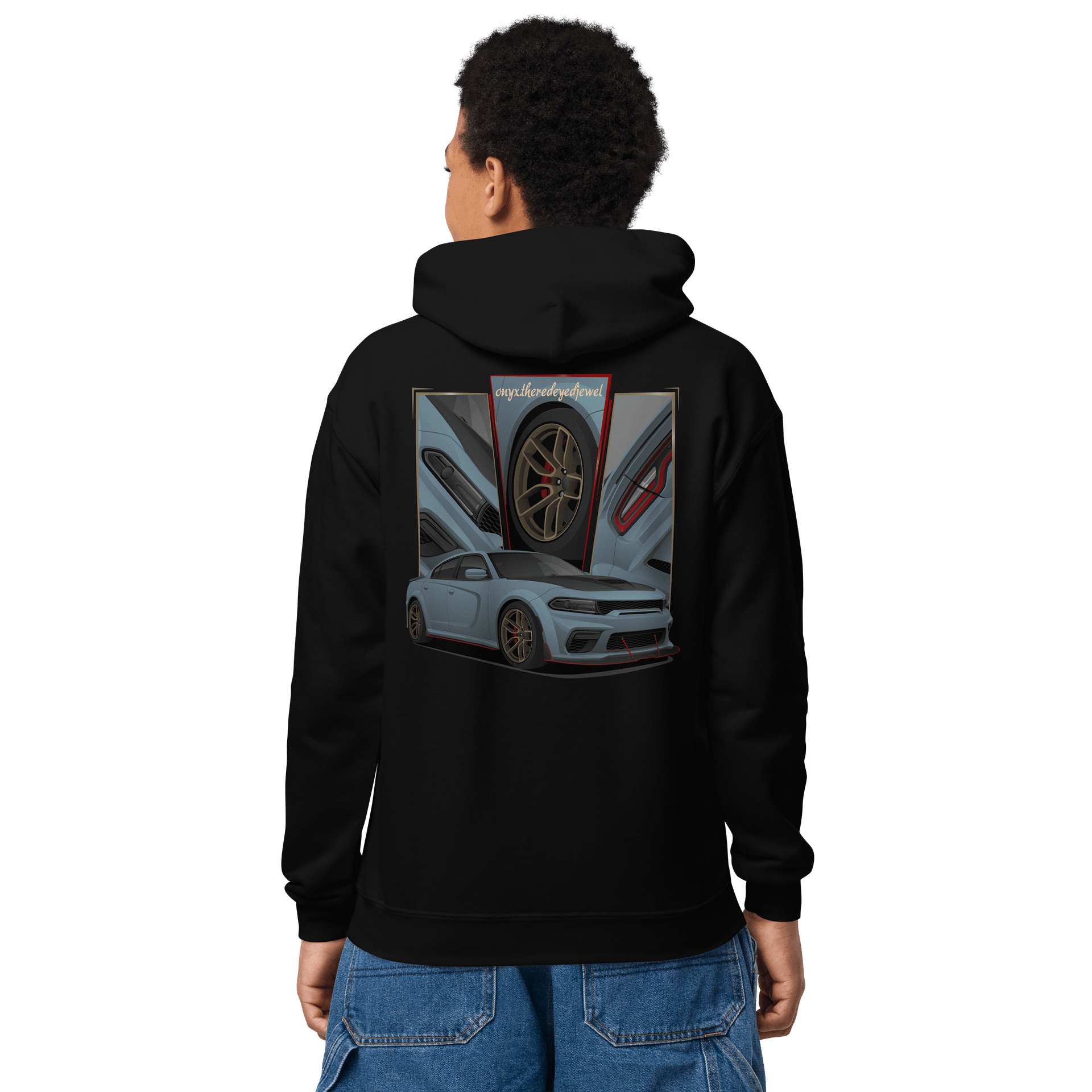 Youth Hoodie - onyx.theredeyedjewel product image (1)