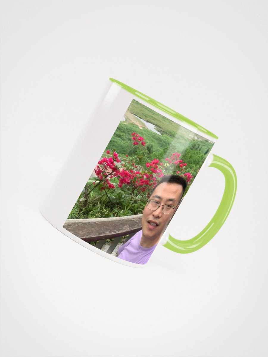 Ceramic Mug with Color Inside: at park product image (56)