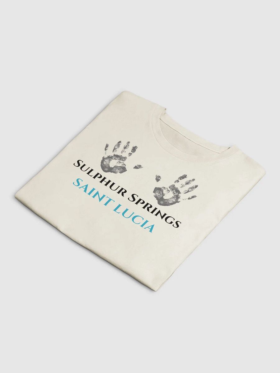 Saint Lucia Handprint Women's Crop Top product image (14)