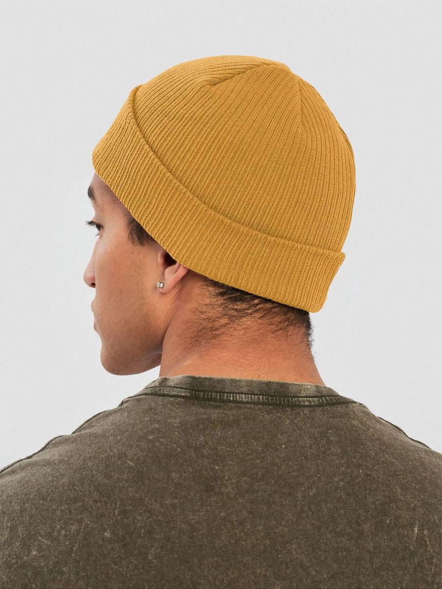 Organic Cotton Embroidered Beanie: The Pookster! product image (5)