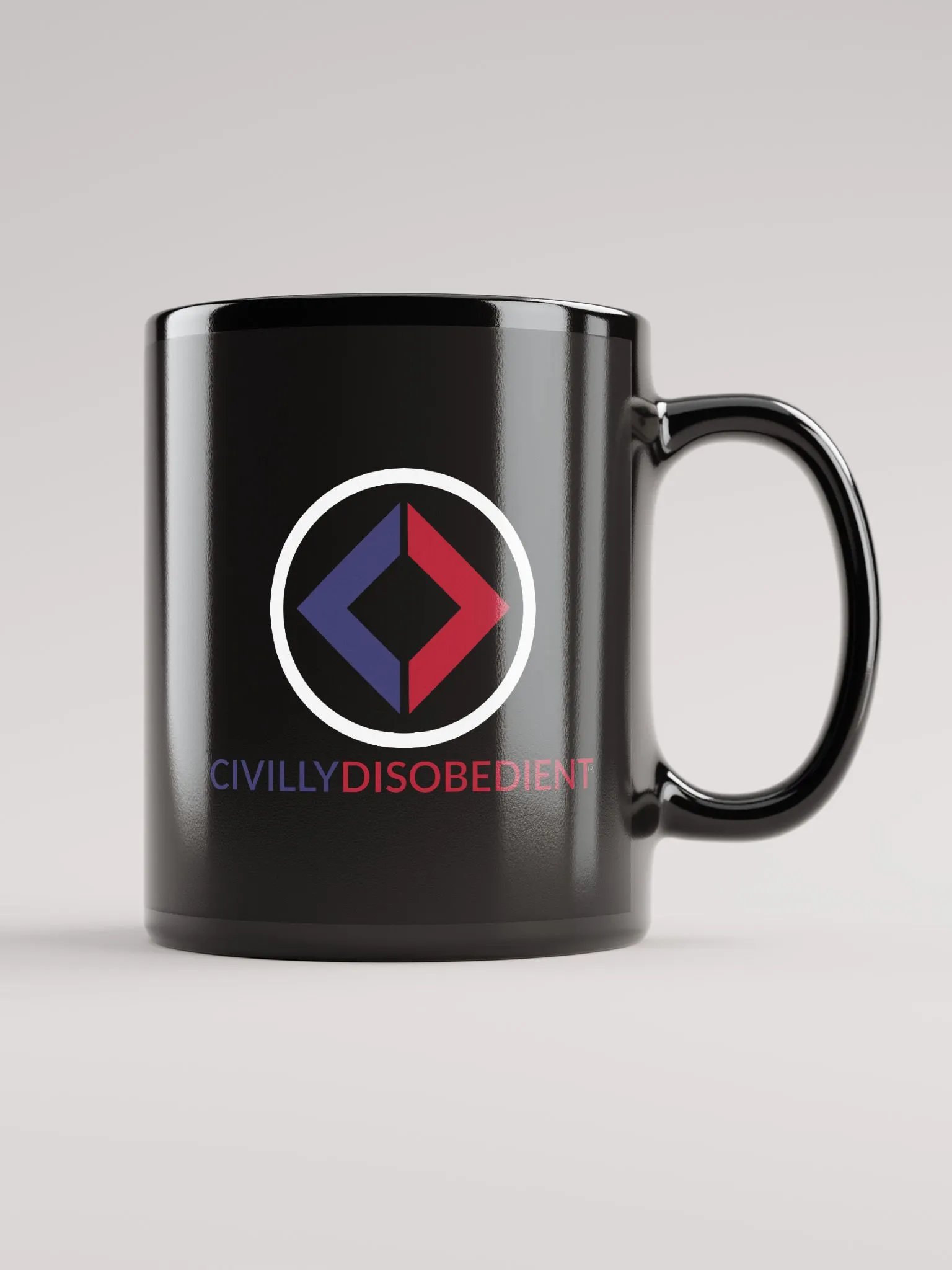 Civilly Disobedient Patriotic Logo Mug product image (1)