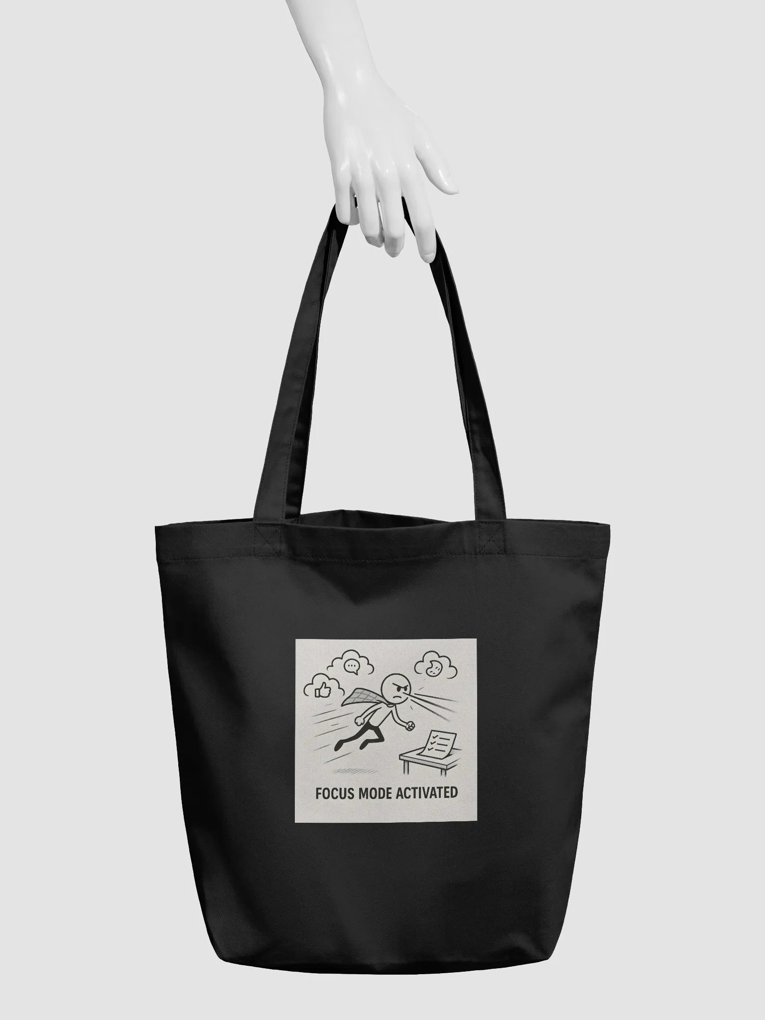 Focus Mode Activated Tote Bag product image (6)
