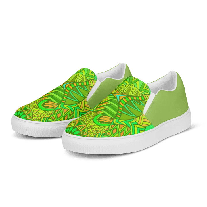 Green Envy Men's Canvas Slip On Shoes product image (2)