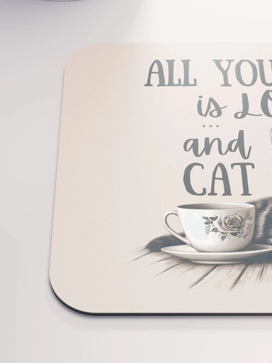 Love & Cat Mouse Pad product image (7)