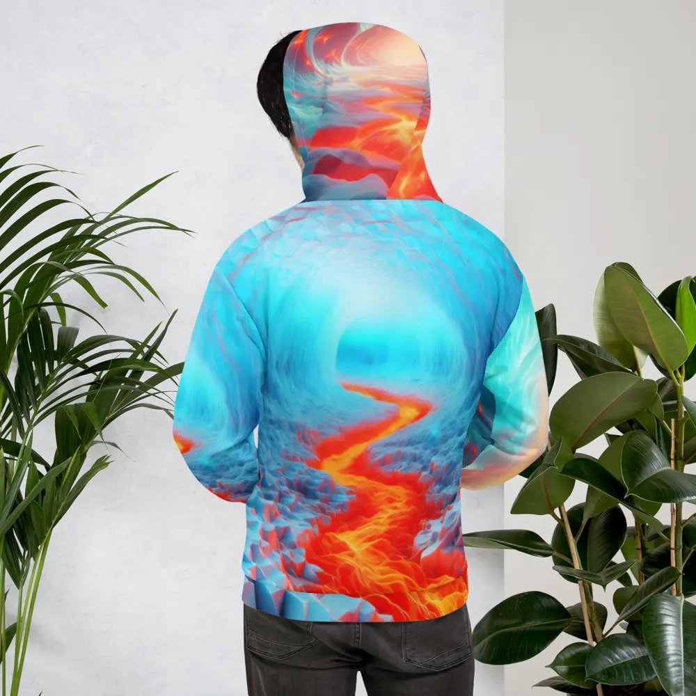 Fire and Ice - Molten Lava Meets Ice #4 product image (10)