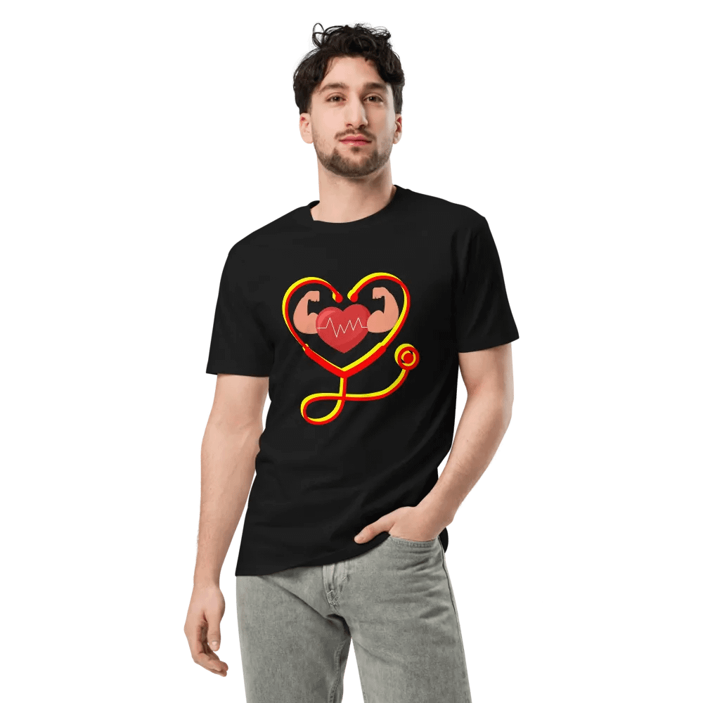 Heartbeat Strength Unisex T-Shirt product image (4)