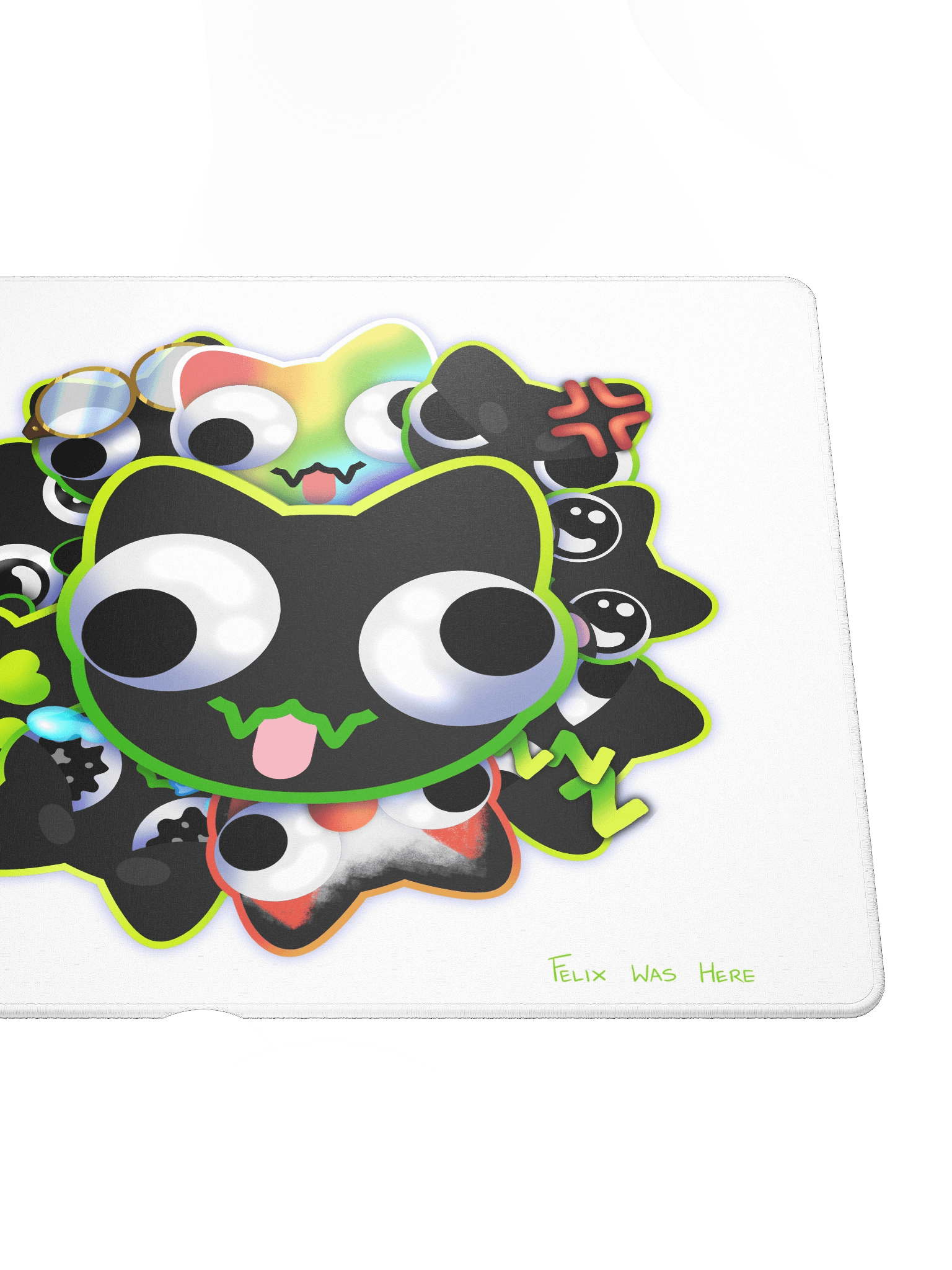 Mousepad Large - DerpBurst on White product image (5)