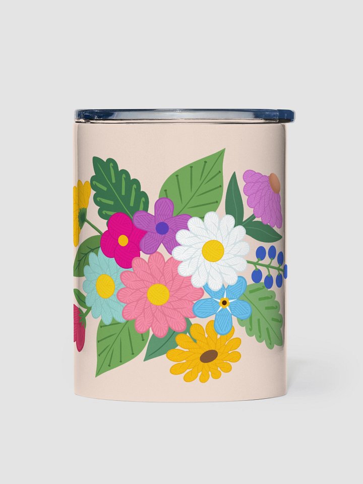 Floral Yarn 10oz Tumbler product image (1)