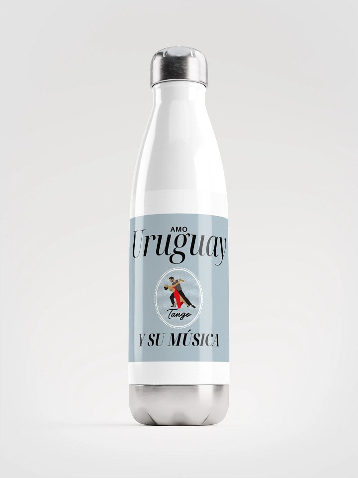 URUGUAY MUSIC TANGO Steel Water Bottle product image (1)