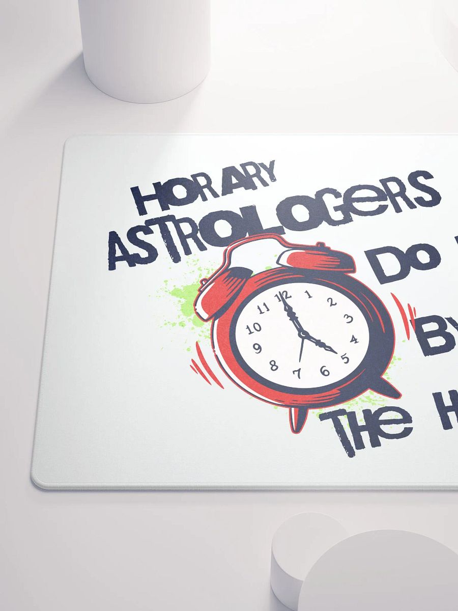 Horary Astrologers Do It By The Hour Mouse Mat product image (7)