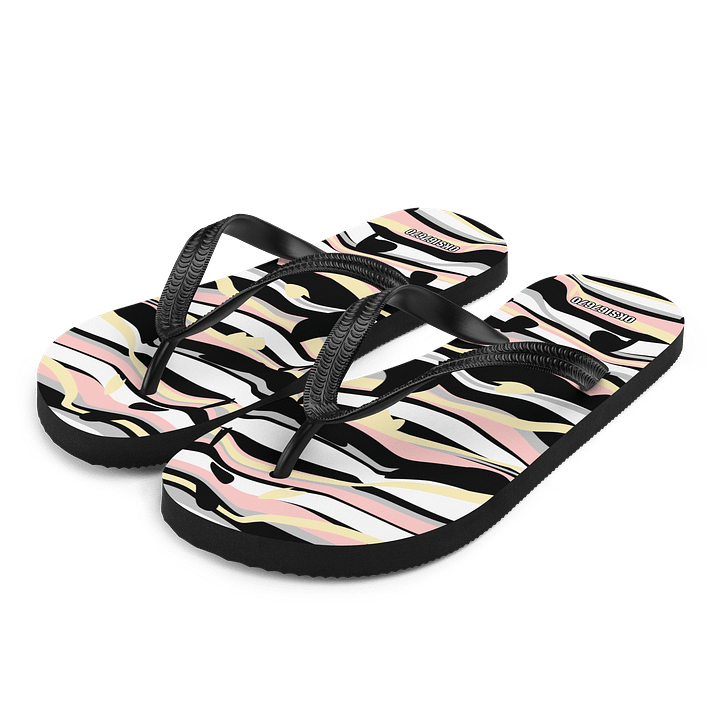 Symmetry Wave Custom Flip-Flops product image (1)