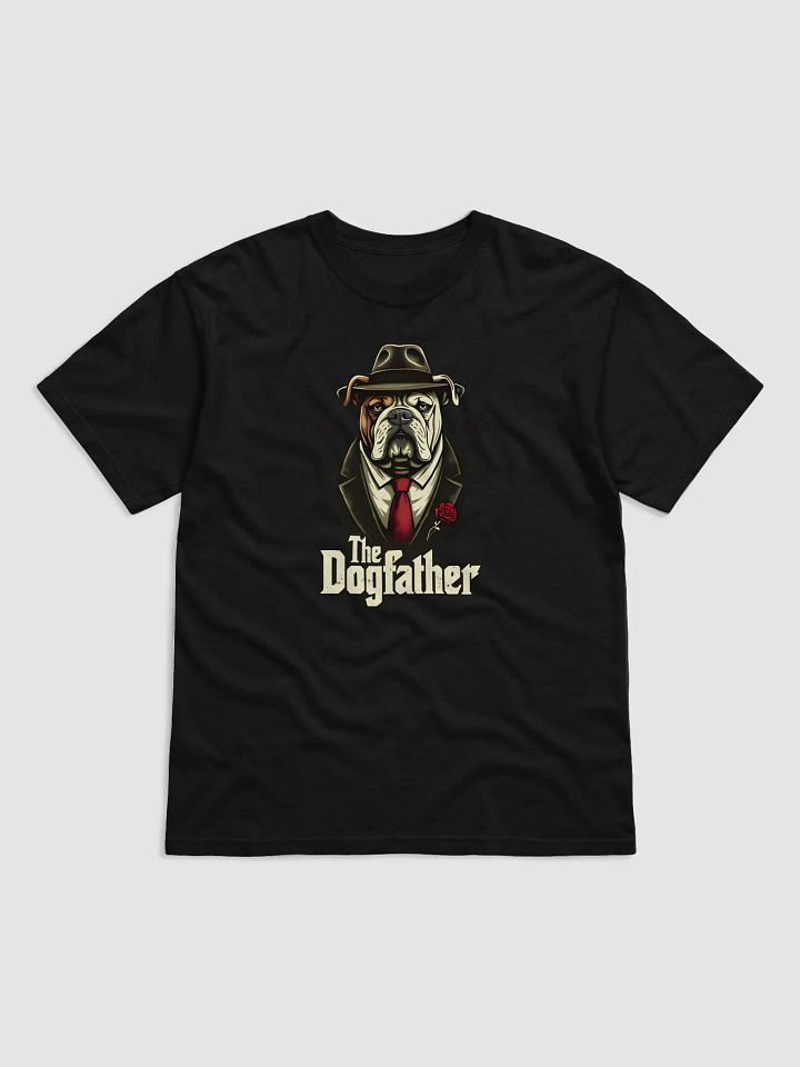 The Dogfather Gangster Bulldog T-Shirt product image (9)