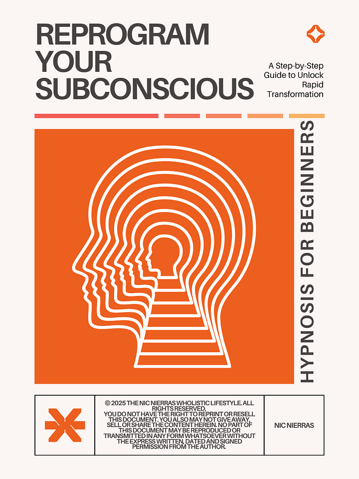 Hypnosis for Beginners – Reprogram Your Subconscious for Success product image (1)