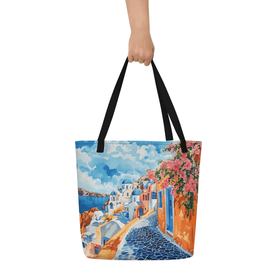 Santorini Tote Bag product image (6)