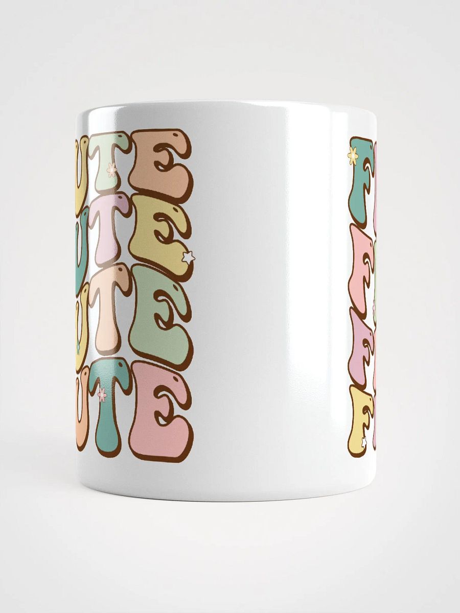 Groovy Wavy Flute Mug Pastel 11oz, 15oz (white background) product image (5)