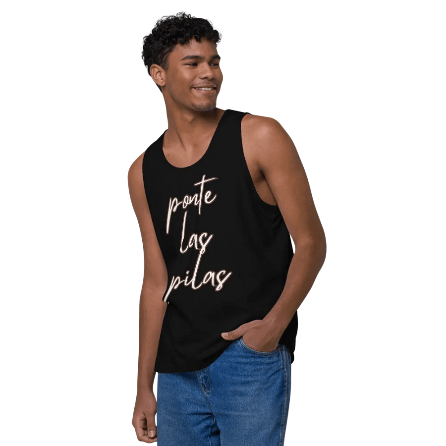 Ponte las pilas premium tank product image (8)