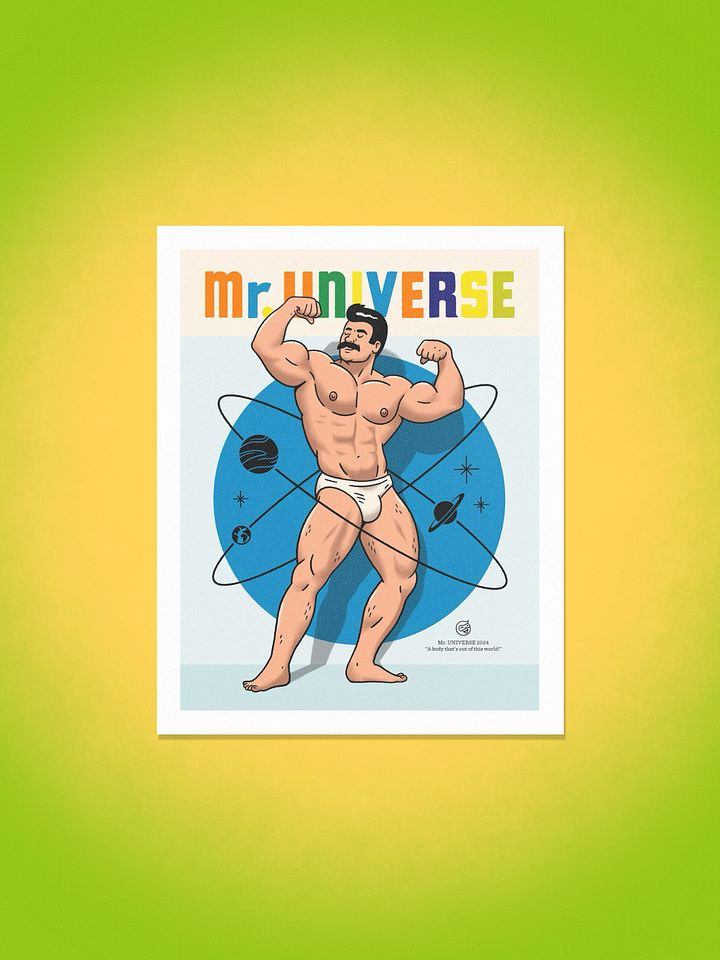 Mr. Universe 8x10 Print product image (1)