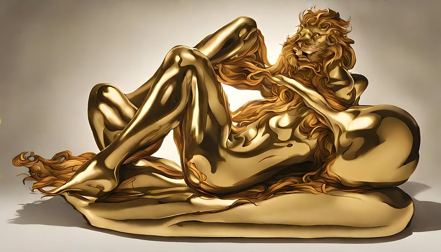Leo's Galactic Royalty: Cosmic Grandeur Coronates Your Fierce Pride product image (1)