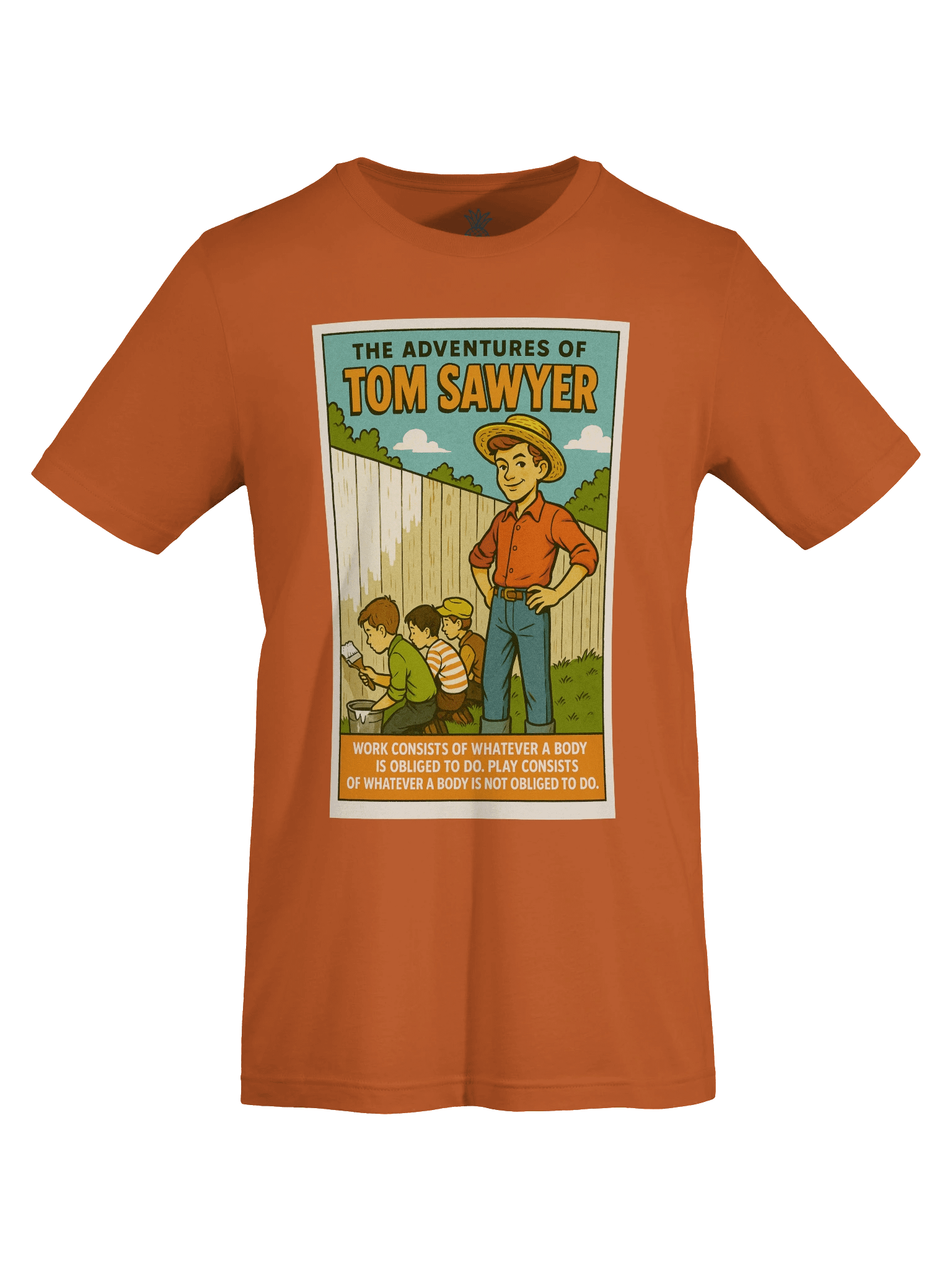 Mark Twain "The Adventures of Tom Sawyer" Unisex T-Shirt product image (7)