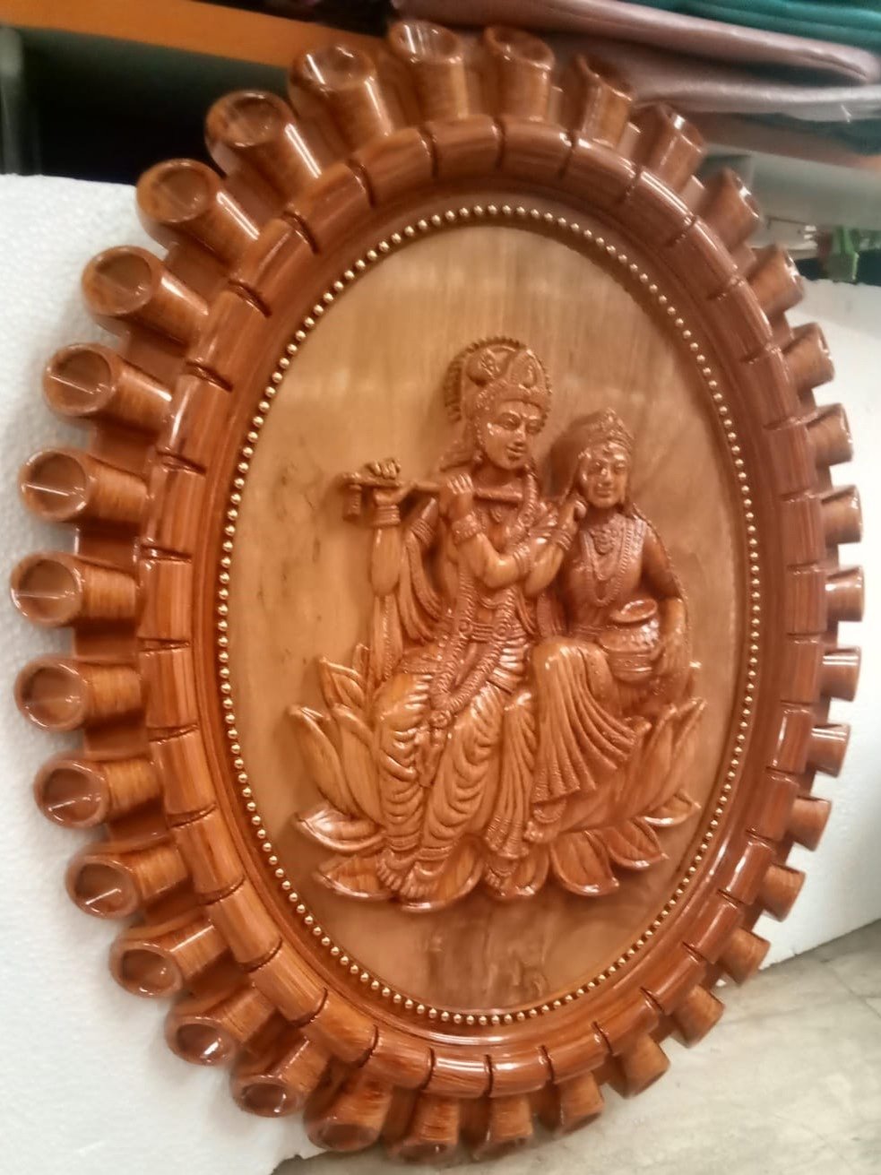 RADHA KRISHNA WALL SET FRAME product image (2)