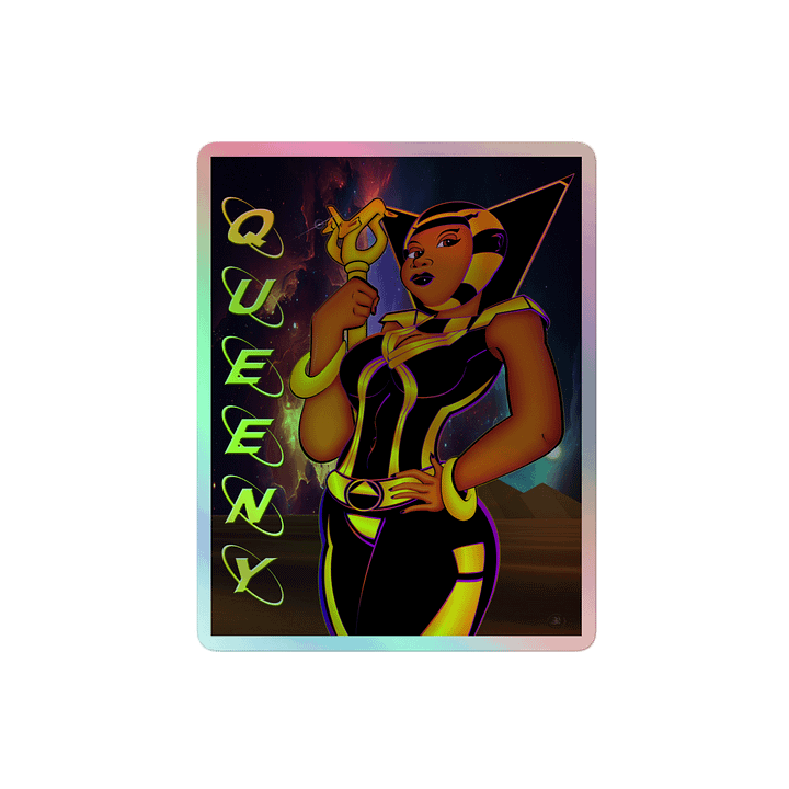 Cosmic Queeny Holographic Sticker Set product image (2)