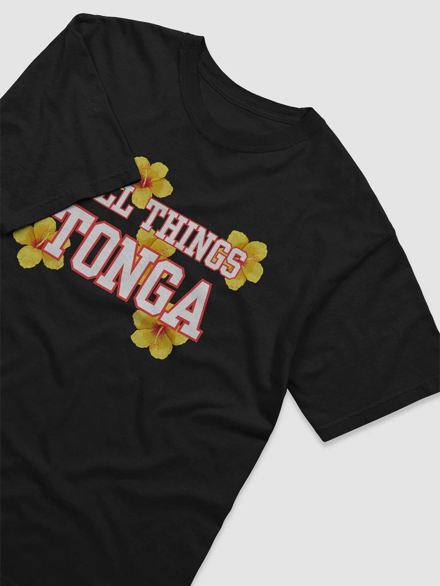 All Things Tonga Yellow Flower Tshirt product image (15)