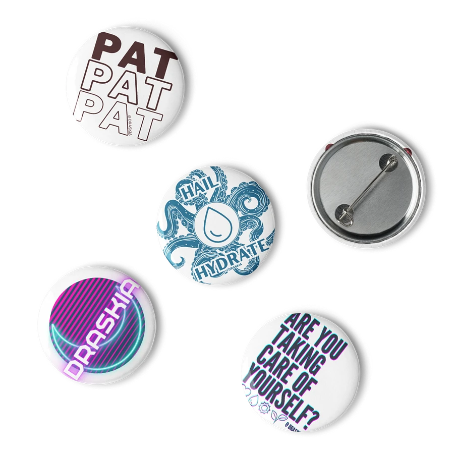 Glossy Ensembles: Set of Pin Buttons product image (6)
