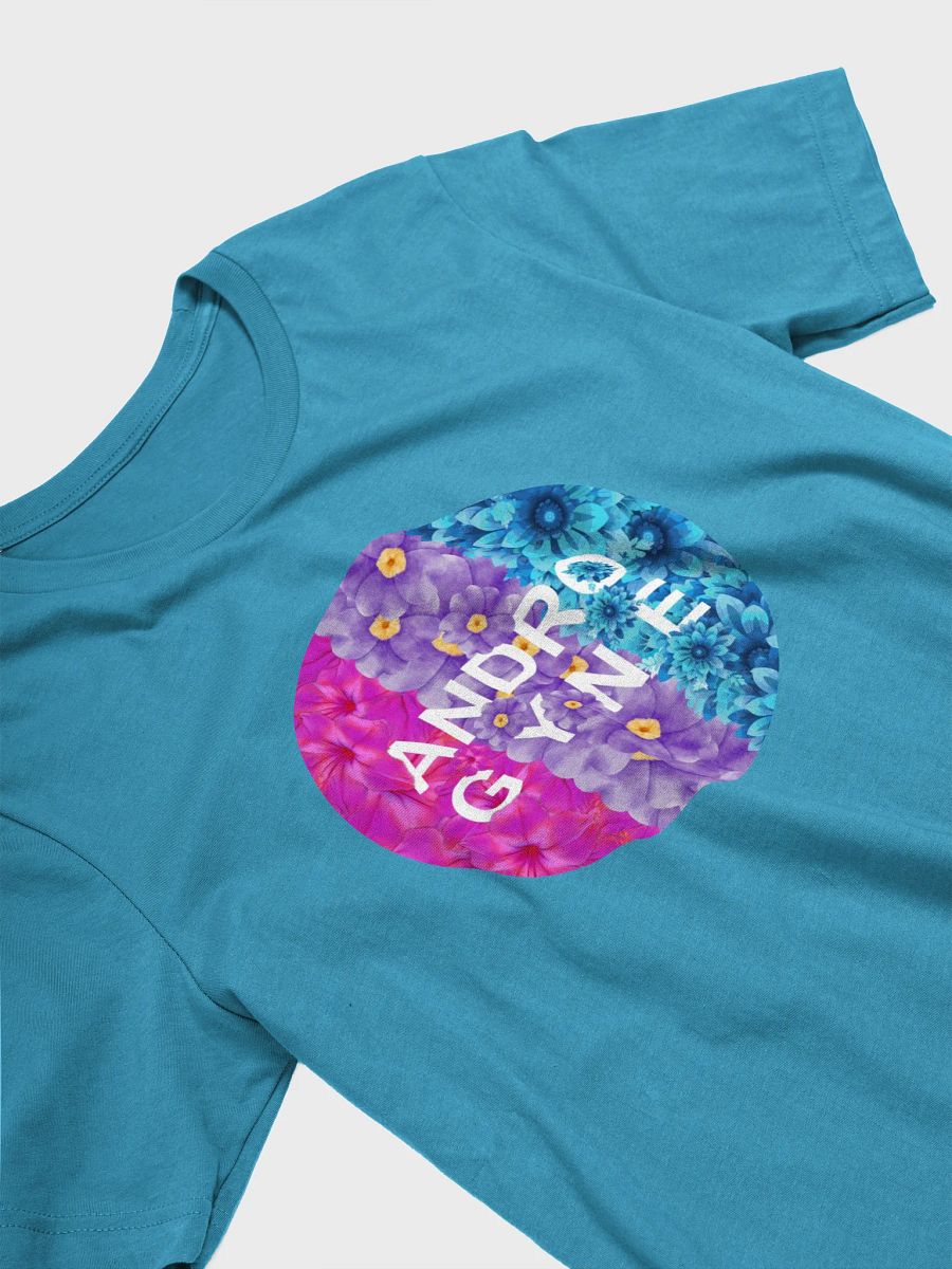 floral androgyne t-shirt product image (3)