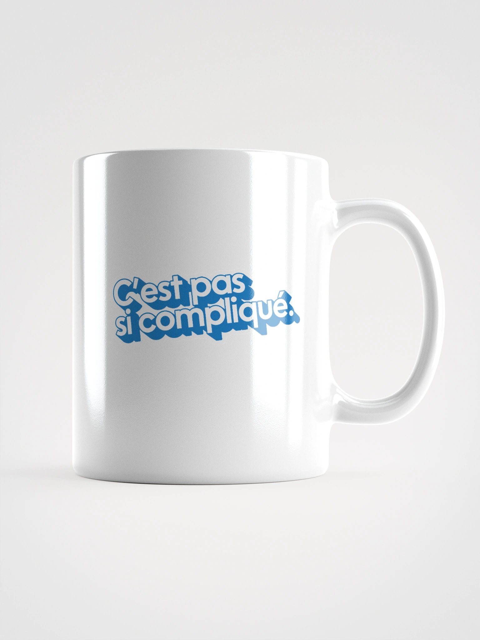 Tasse C'est pas si compliqué. ( 2 tailles ) product image (1)